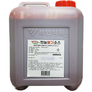 만능빨간소스 8kg  (냉장보관 제품)
